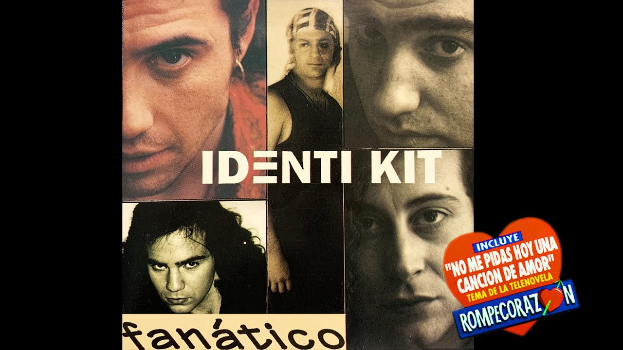 IDENTI KIT CD completo "Fanático" Incluye tema de la Telenovela
