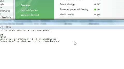 How to Set TCP / IP Settings