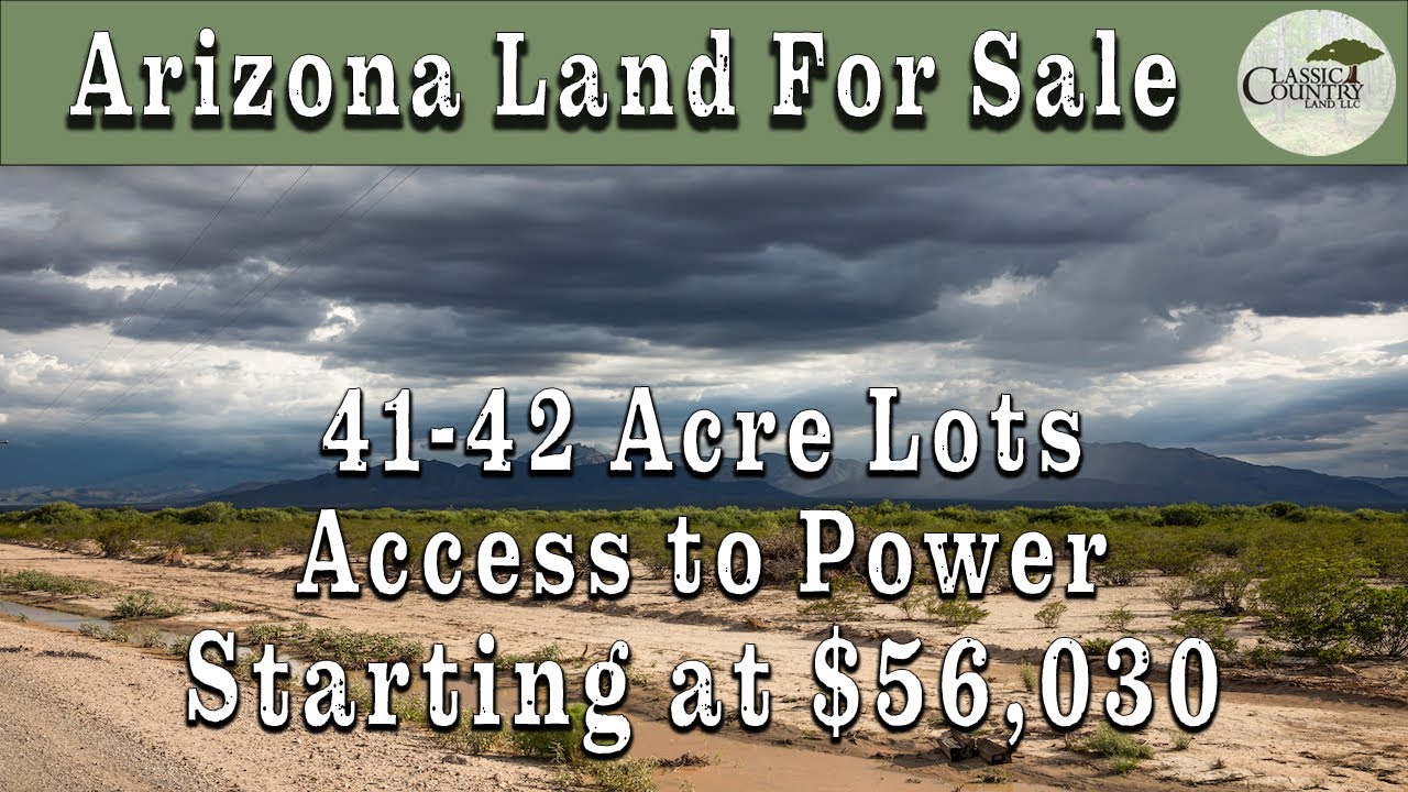 Arizona Land For Sale-Horizon's Edge, Cochise Co., AZ - YouTube