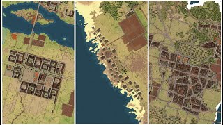 3 Types of City Design Styles in Songs of Syx