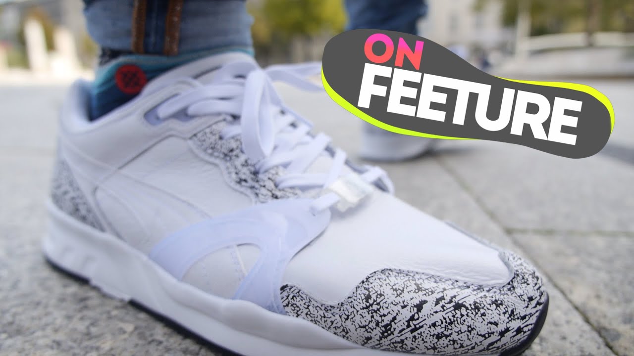 puma trinomic r698 snow splatter