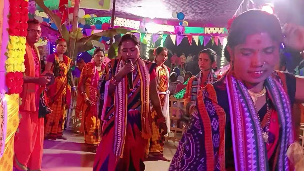 Rangin Sankitanya mandali Sambalpuri namaswara padatulgute karmiseting kirtana gaika minati pradhan 