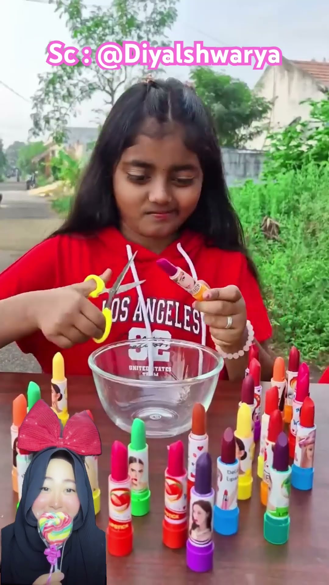 ESKRIM LIPSTIK RAKSASA ⁉️?? @Diyalshwarya #shorts #funny #dubbing