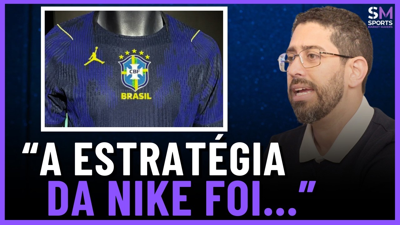 A Lógica Comercial da Nike ao Estampar Jordan na Camisa da Seleção