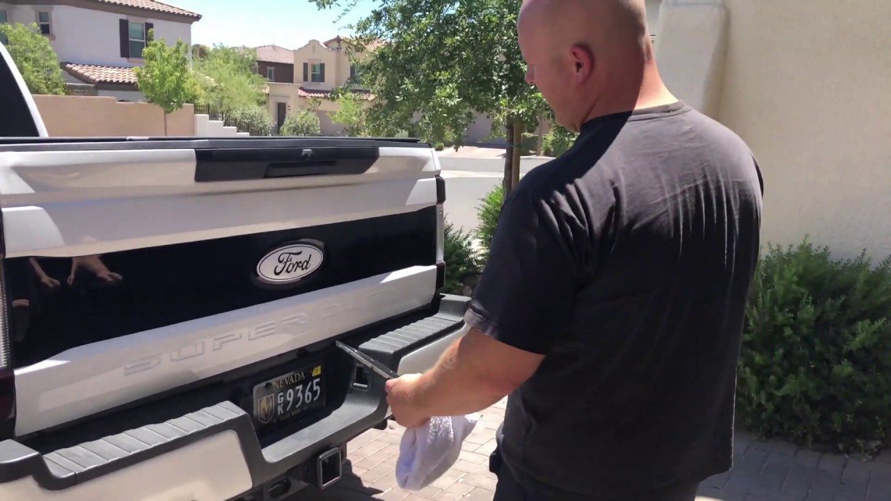 How To Remove And Install A Ford Tailgate Emblem