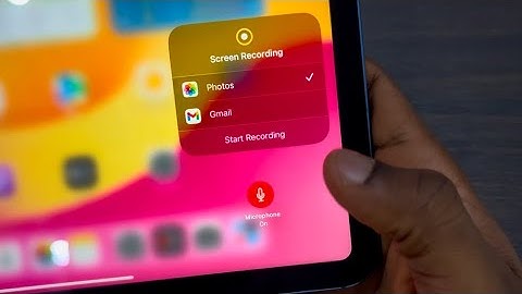 iPadOS 18: How to Screen Record With Microphone on iPad