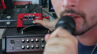 Boss VE-2 double 3 voices (natural 2 voices simultaneously)