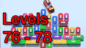 Bus Escape - Traffic Jam - Parking Puzzle - Gameplay Walkthrough Levels 76 - 78 ( iOS, Android 