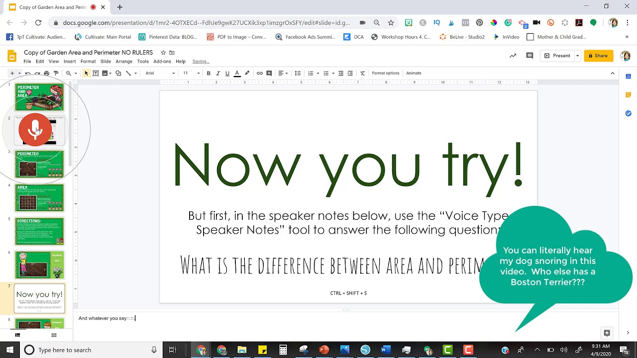 text to speech google slides