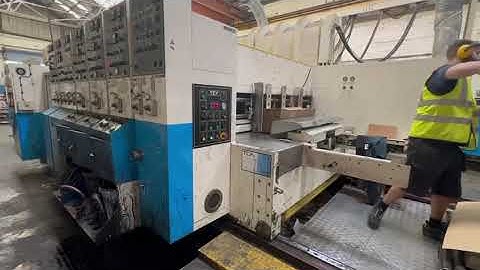 TCY 9PA-FGT - 3 colour, vac transfer, chamber blades, diecut, top loader 