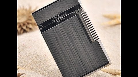 Bật lửa Dupont Supper fake xước đen D38 màu đen | Deva.vn | Gái 950.000 Đ