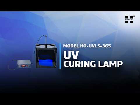 UV Curing Lamp HO-UVLS-365 | 365nm LED | 200x200mm Exposure | Adhesives & Coatings | Holmarc