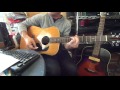 KAZU【少年のように】ARIA AW600 弾き語り オフコース