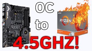 3900X 4.5GHz Overclocking Guide ASUS X570 TUF Gaming