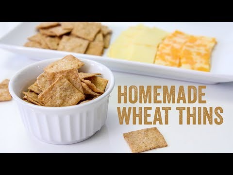 Homemade Wheat Thins Recipe : Season 5, Ep. 9 - Chef Julie Yoon