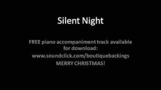 Silent Night - Christmas Backing Track chords
