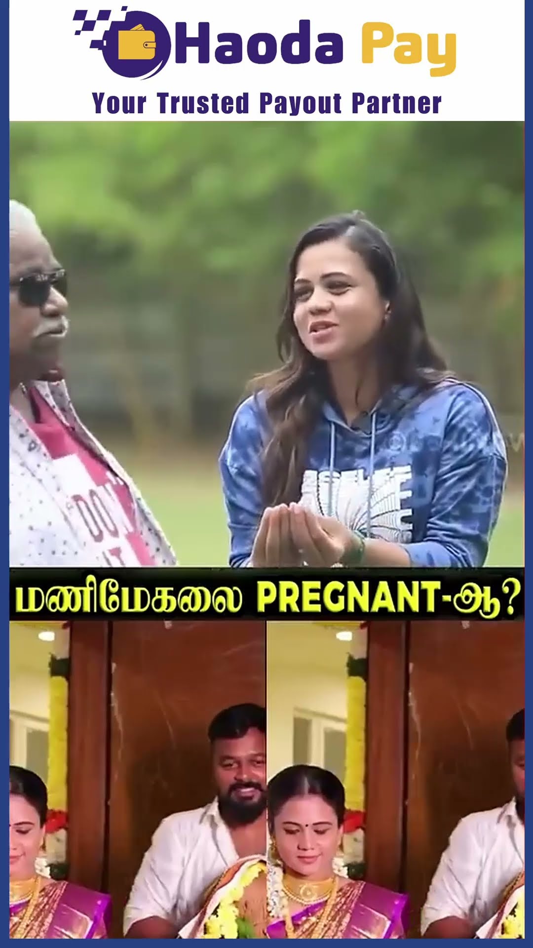 'Dhamu அப்பா என்ன சொல்றீங்க..' ? Shock ஆன Manimegalai ..Cute Throwback