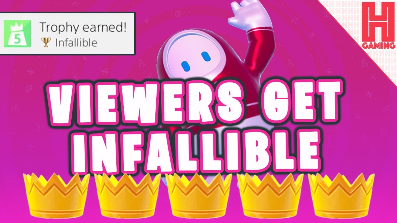 Helping viewers win infallible trophy (5 wins in a row) - Fall Guys ...