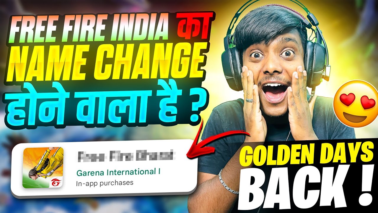 Hum Sab Bhartiya Hai...!😍 Free Fire India Name Change Soon🔥