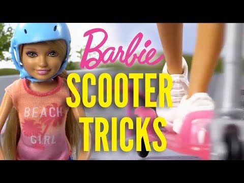 Scooter Tricks Stacie @Barbie - YouTube
