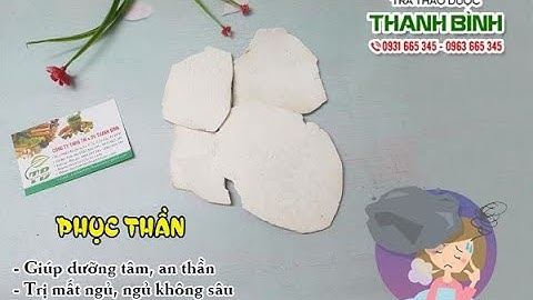 Phục thần công là thuốc gì năm 2024