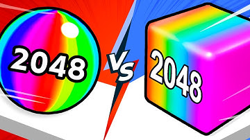 BALL RUN 2048 vs JELLY RUN 2048 🔴 NOOB vs PRO vs HACKER vs GOD