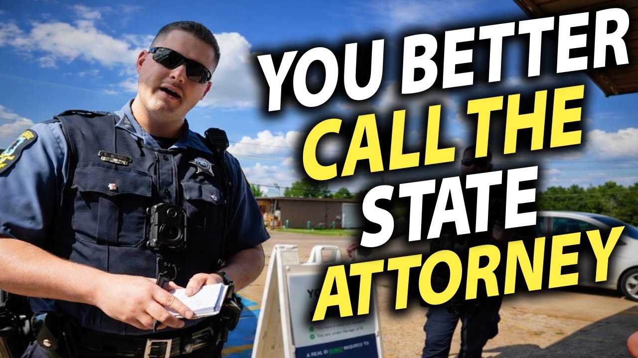 State Attorney Called – Cop Instantly Backs Down!