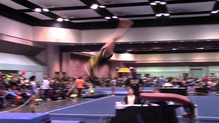 Julia Samaniego Level 9 Gymnast Vault - Spirit Of ...