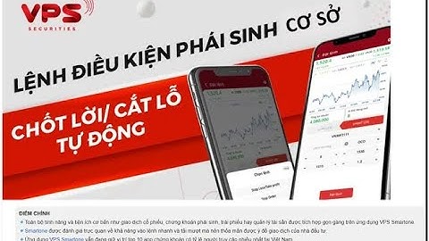Hướng dẫn đặt lệnh chốt lãi cắt lỗ tự động và mua tự động trên app smartone
