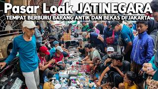 EXPLORING THE JEMBATAN ITEM JATINEGARA FLEA MARKET | THE LARGEST SECONDHAND & ANTIQUE FLEA MARKET...