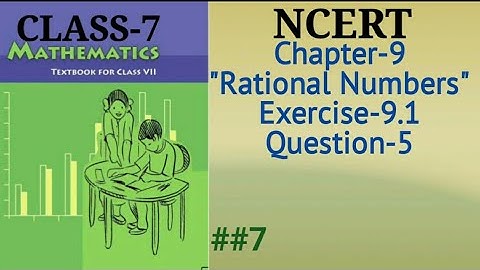 Class-7, ch-9 Ex-9.1 Q-5 Maths.  ##7