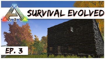 Ark Survival Evolved - Ep. 3 - Starting the Base Building! - Ark Server Gameplay - Let