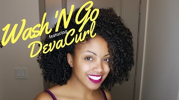 DevaCurl Wash and Go Tutorial on 4a Natural Hair