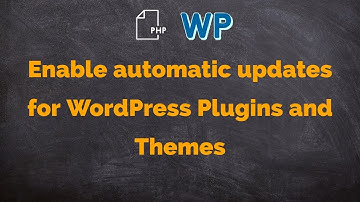 Enable automatic updates for WordPress  themes and plugins | Barun Kumar