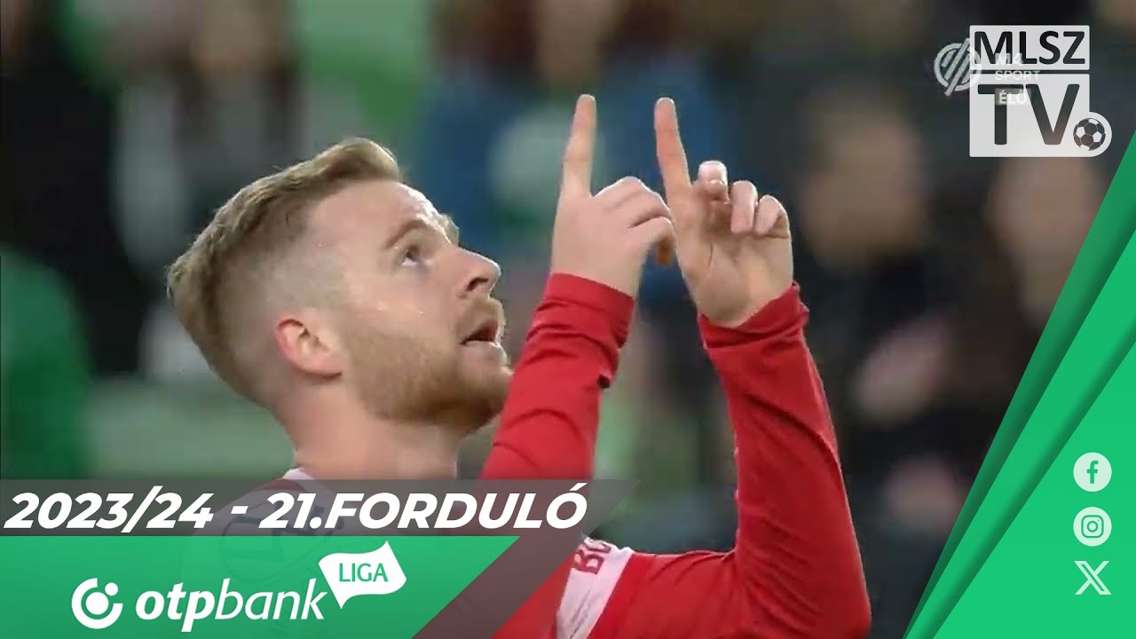 Rudi Pozeg Vancas gólja a Ferencvárosi TC - DVTK mérkőzésen