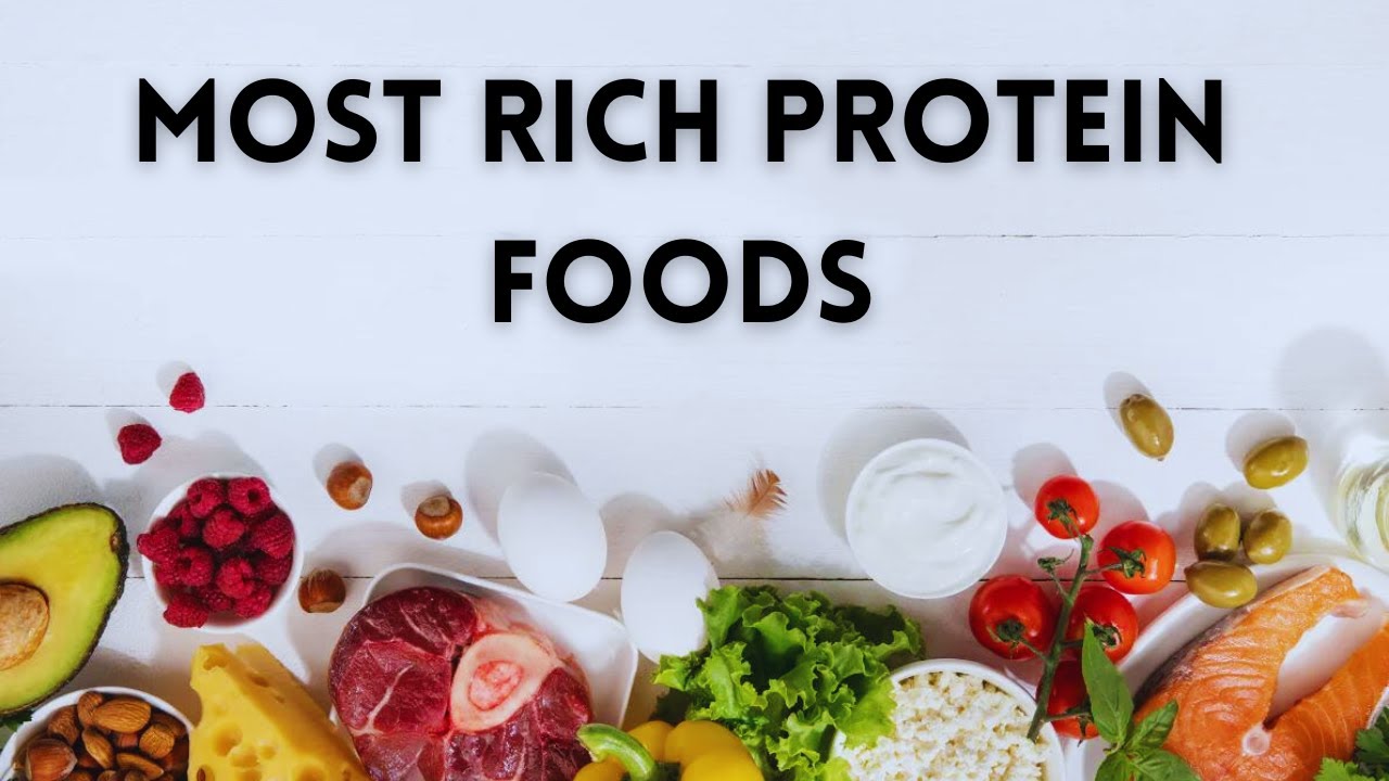 Most rich protein foods on the planet | (Most nutritious foods) - YouTube