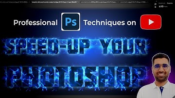 5 Techniques To Speed-Up Your Photoshop Performance
