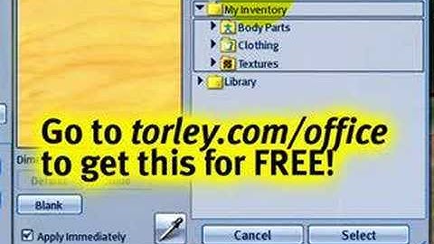 Make a 1-way tinted window - Second Life Video TuTORial