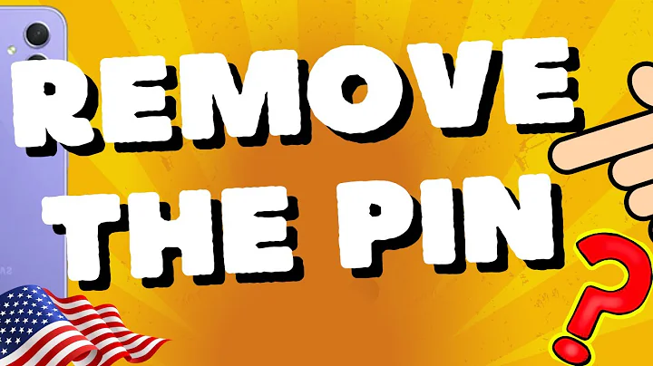 How do I remove the pin from my Samsung Galaxy a54 5g, A53, A52s, A55