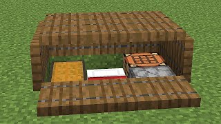 how to make the smallest house in minecraft by cooow 49 views 2 years ago 52 seconds