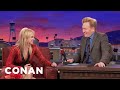 Anna Faris: I Feel Uncomfortable Every Moment Of My Life | CONAN on TBS