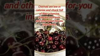 #shorts | Cherries are low in calories