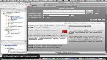 FlexMonkey 101: Setting up your Flex or AIR Project
