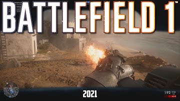 Battlefield 1 Sentry Kit No Deaths Gameplay | 4K