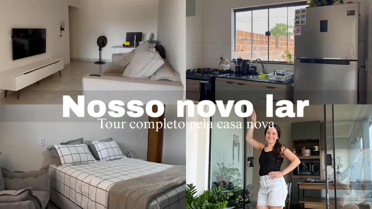 Nos mudamos + Tour completo pelo nosso novo lar🏠 