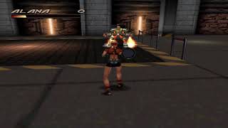Alana VS Vulkan (Fighting Force)