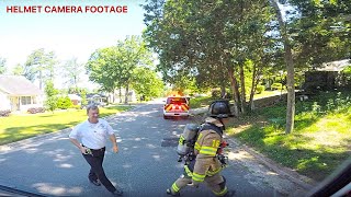 Engine 161 Responding to a Kitchen Fire (Helmet Cam) [GoPro HD] by B. Mills 93,061 views 6 years ago 5 minutes, 37 seconds