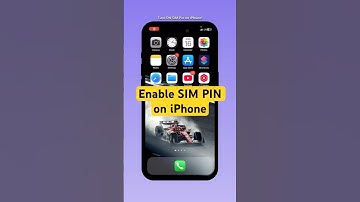 Enable SIM PIN on iPhone – Quick, Easy & Secure! #shorts #iphone