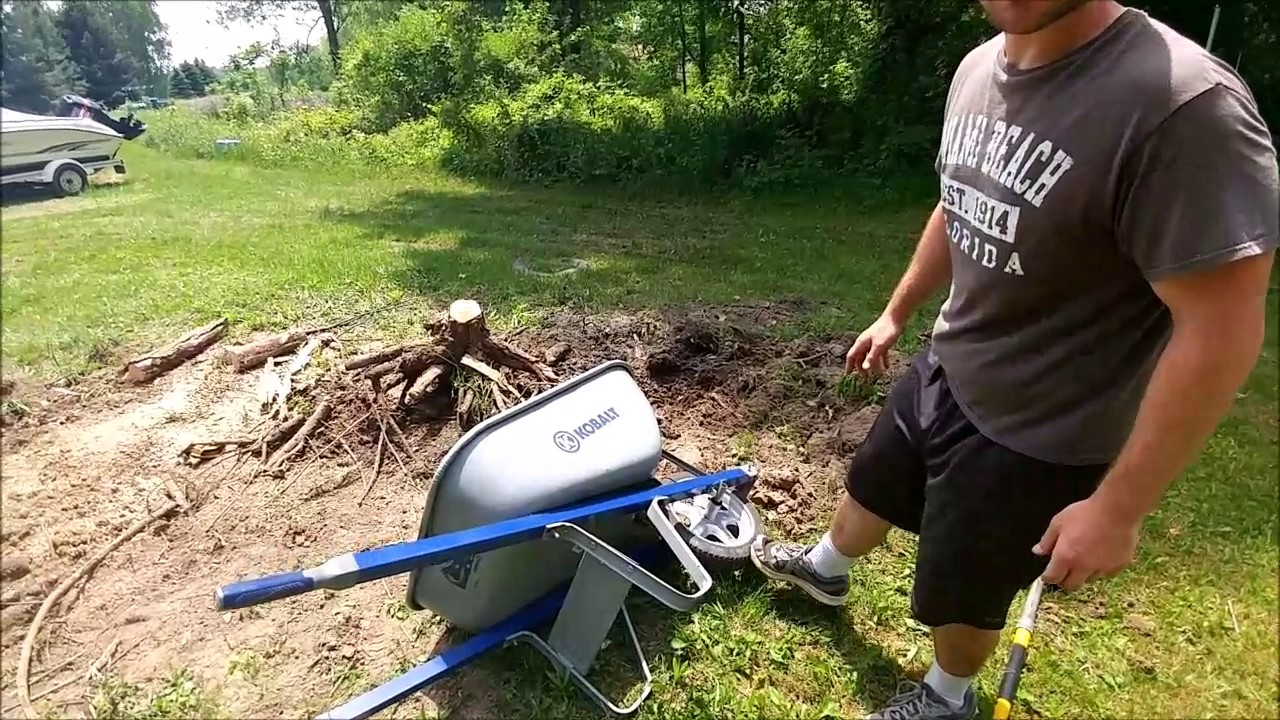 Review Of Lowes Kobalt 6 Cu Ft Steel Wheelbarrow With Flat Free Tire Review Of Lowes Kobalt 6 Cu Ft Steel Wheelbarrow With Flat Free Tire 84142