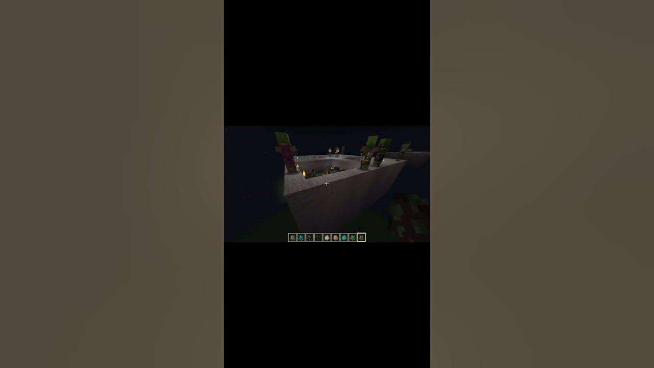 How to Respawn the Zombie Villager on the Stone in Minecraft Shorts YouTube